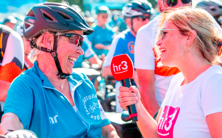 hr4-Radtour 2024 unterwegs in Mittelhessen