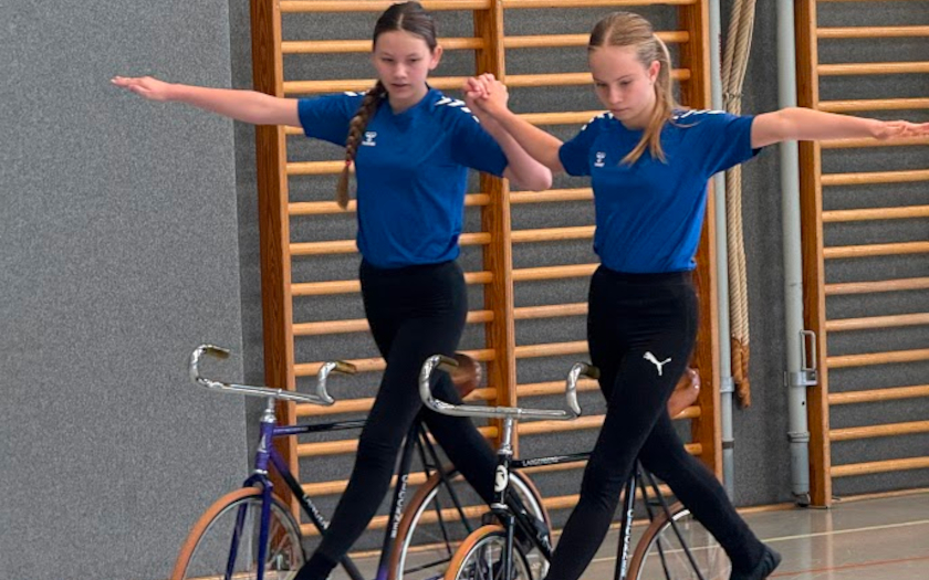 Kunstradsport-Aktive des RSV Ernsthausen