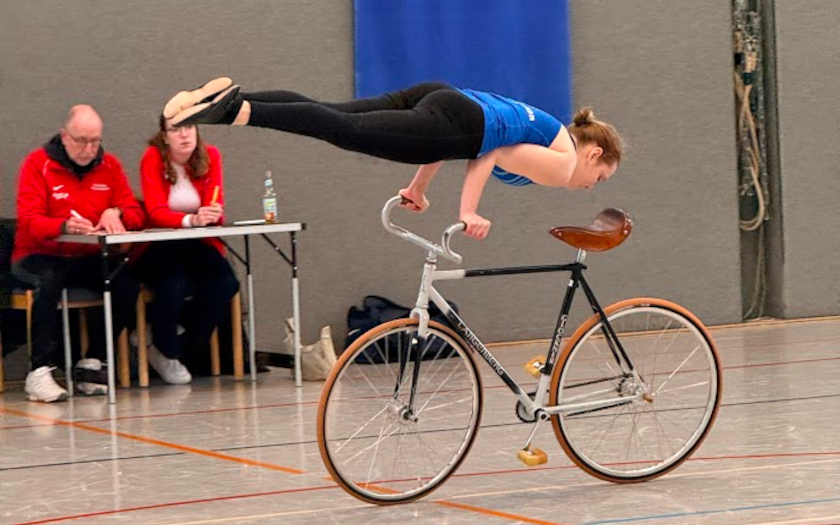 Kunstradsport-Aktive des RSV Ernsthausen