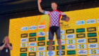 Noah Jung im Bergtrikot der ADAC Velotour beim Radrennen Eschborn-Frankfurt