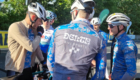 Team Delta-IQ-Racing vor dem Radrennen Eschborn-Frankfurt