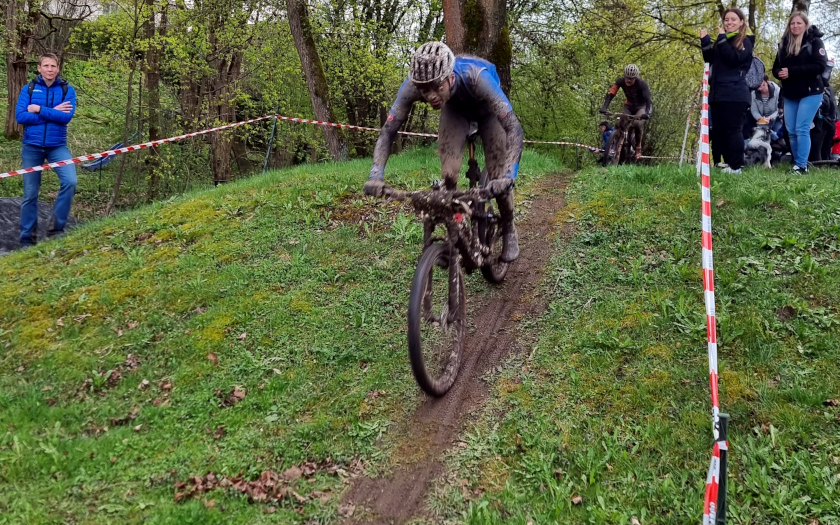 Noah Jung beim Kellerwald Mountainbike Marathon