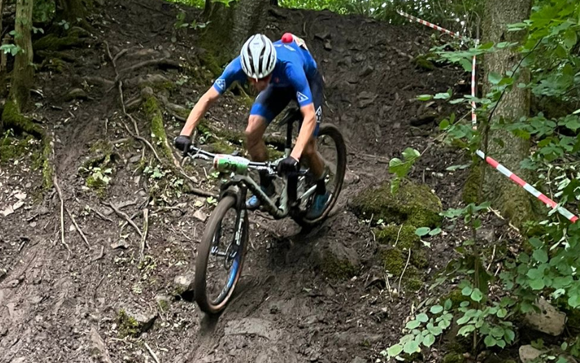 Noah Jung beim Vulkan-Race in Gedern