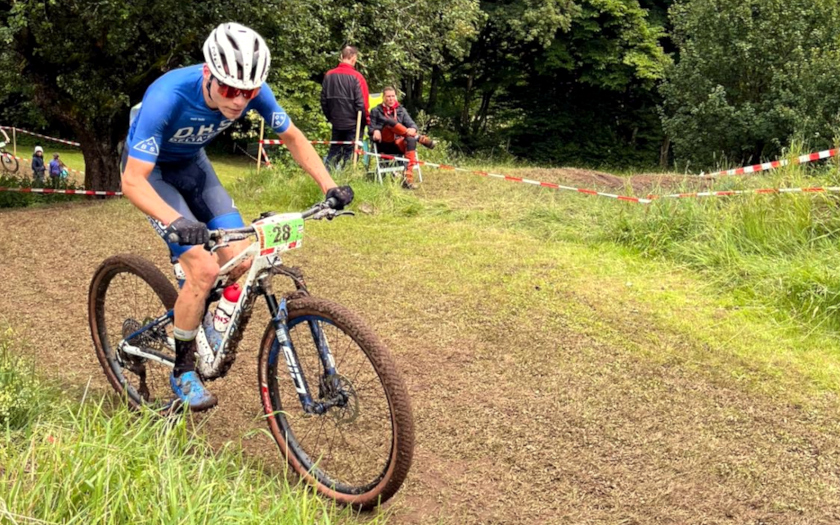 Noah Jung beim Vulkan-Race in Gedern
