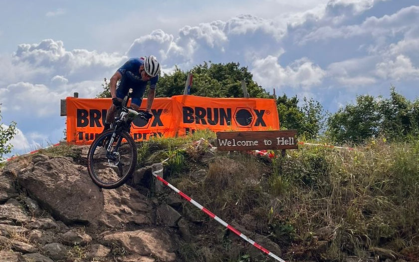 Noah Jung beim Vulkan-Race in Gedern