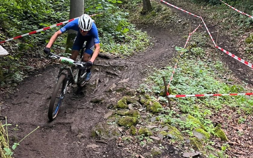 Noah Jung beim Vulkan-Race in Gedern