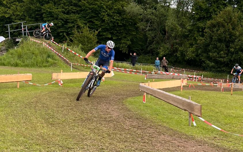 Noah Jung beim Vulkan-Race in Gedern