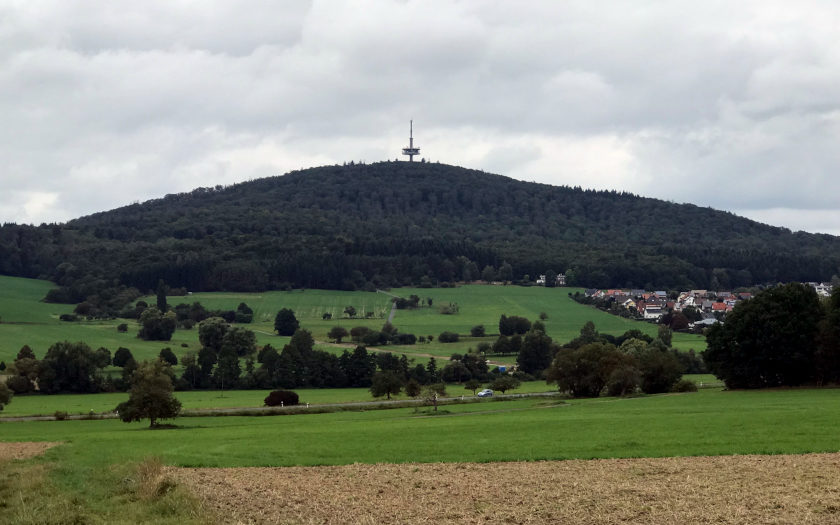 Der Dünsberg in der Gemeinde Biebertal