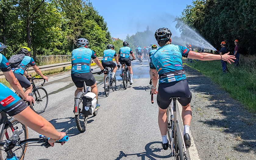 28. Spenden-Radtour von Menschen für Kinder