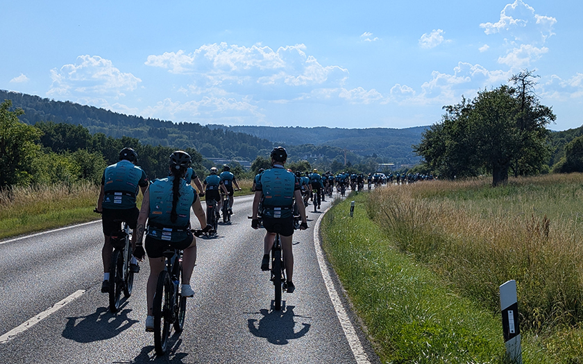 28. Spenden-Radtour von Menschen für Kinder