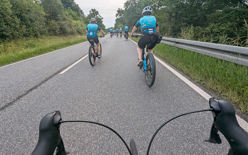 28. Spenden-Radtour von Menschen für Kinder