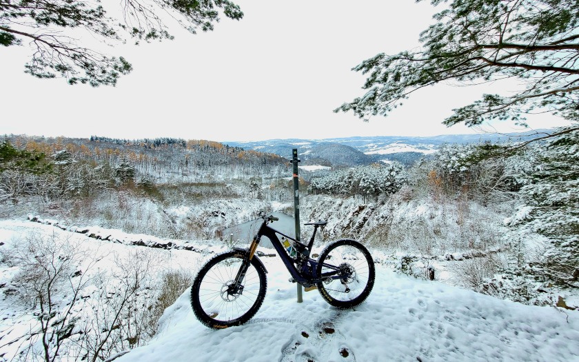 Winterfotos von Nutzerinnen und Nutzern für Radsportnachrichten.com