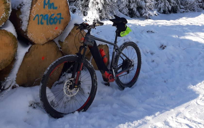 Winterfotos von Nutzerinnen und Nutzern für Radsportnachrichten.com