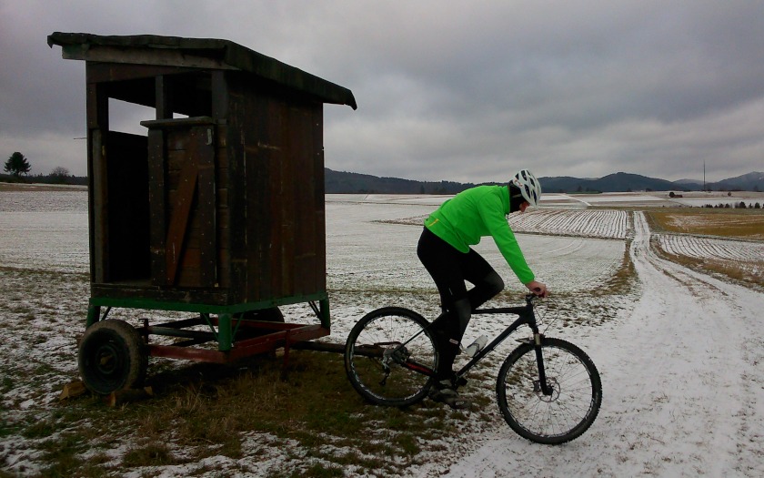 Winterfotos von Nutzerinnen und Nutzern für Radsportnachrichten.com