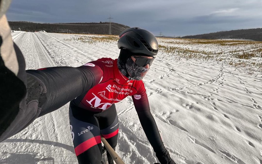 Winterfotos von Nutzerinnen und Nutzern für Radsportnachrichten.com