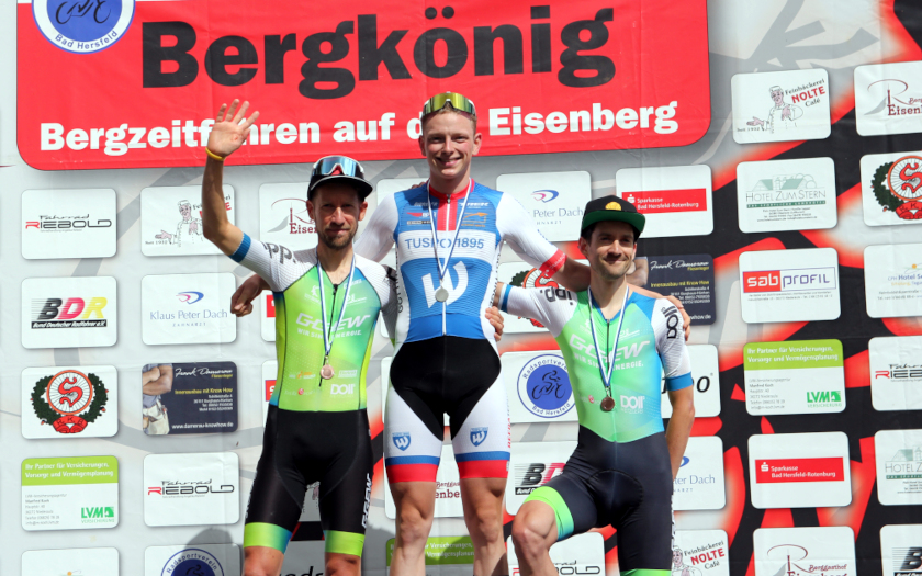 Hessenmeisterschaft Bergzeitfahren 2025 am Eisenberg