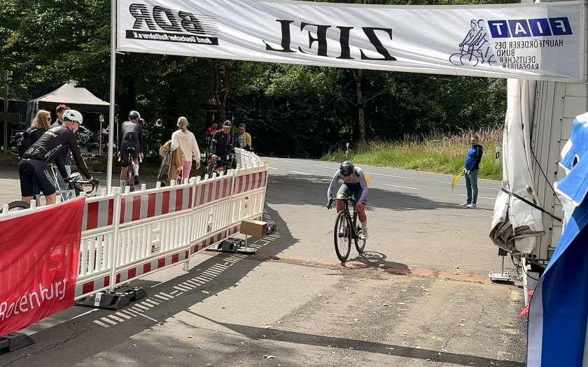 Hessenmeisterschaft Bergzeitfahren 2025 am Eisenberg
