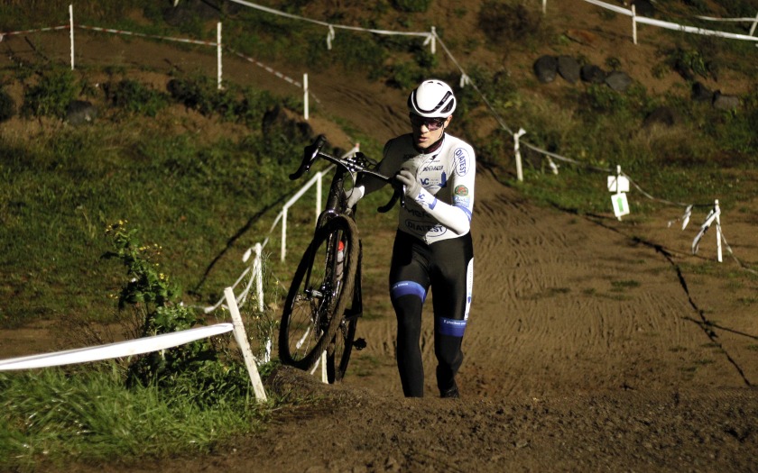 Hessenmeisterschaft Radcross 2023/2024 Darmstadt, Männer U23 und Elite