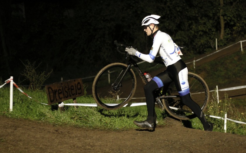 Hessenmeisterschaft Radcross 2023/2024 Darmstadt, Männer U23 und Elite