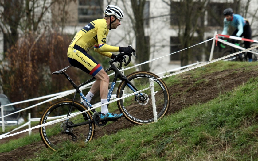 Hessenmeisterschaft Radcross 2023/2024 Darmstadt, Masters II und Junioren