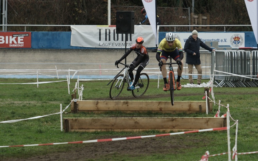 Hessenmeisterschaft Radcross 2023/2024 Darmstadt, Masters III und IV