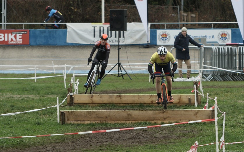 Hessenmeisterschaft Radcross 2023/2024 Darmstadt, Masters III und IV