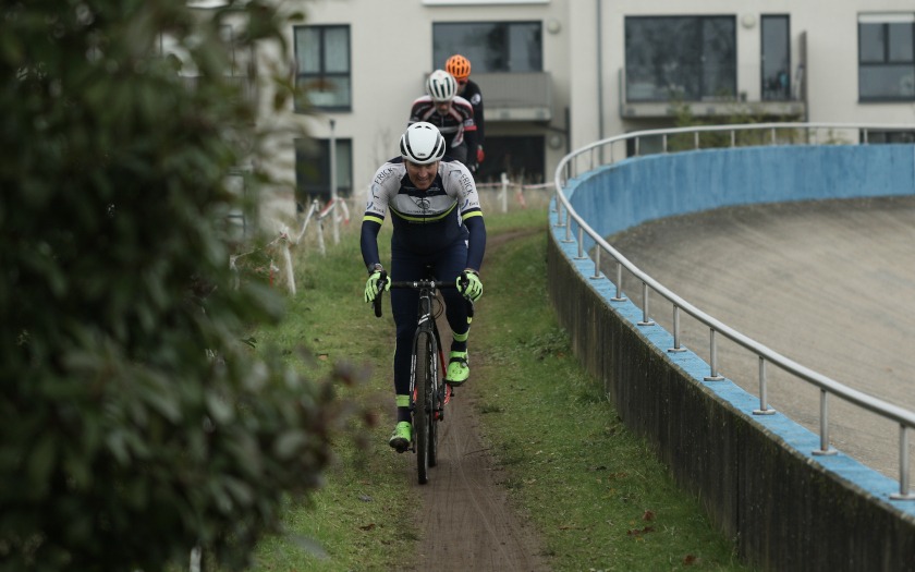 Hessenmeisterschaft Radcross 2023/2024 Darmstadt, Masters III und IV