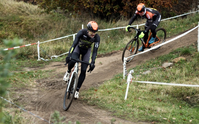 Hessenmeisterschaft Radcross 2023/2024 Darmstadt, Masters III und IV