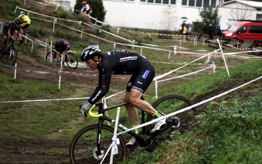 Hessenmeisterschaft Radcross 2023/2024 Darmstadt, Masters III und IV