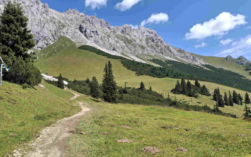 Zugspitz-Umrundung mit dem Einrad - Etappe 1