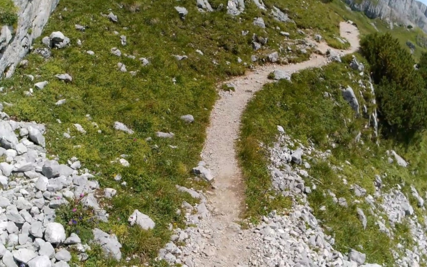 Zugspitz-Umrundung mit dem Einrad - Etappe 1