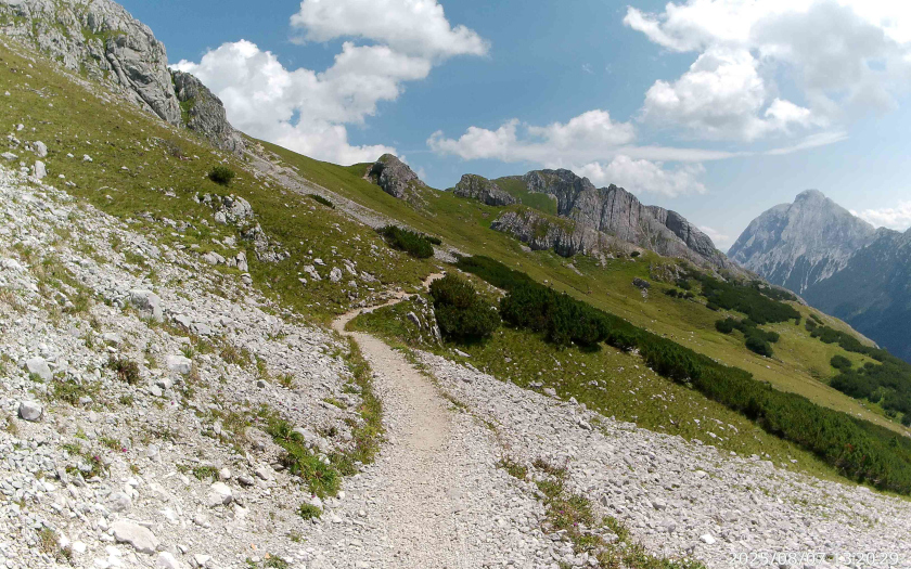 Zugspitz-Umrundung mit dem Einrad - Etappe 1