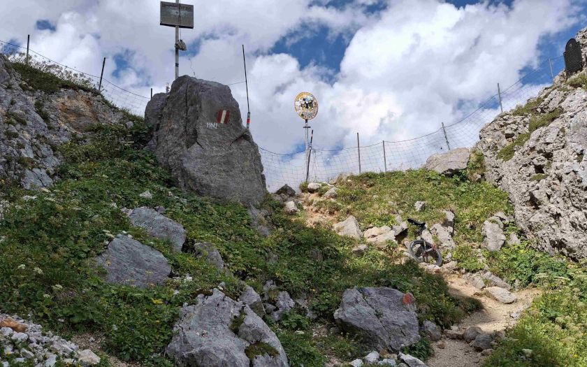 Zugspitz-Umrundung mit dem Einrad - Etappe 1