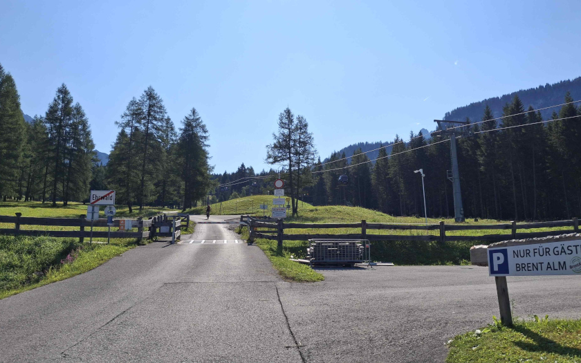 Zugspitz-Umrundung mit dem Einrad - Etappe 1
