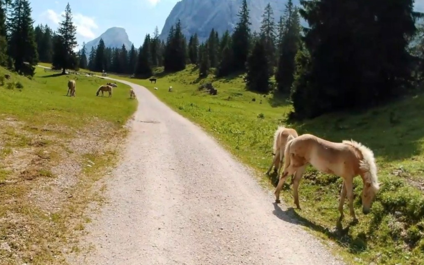 Zugspitz-Umrundung mit dem Einrad - Etappe 1