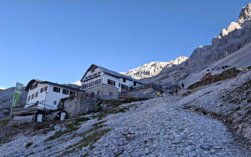 Zugspitz-Umrundung mit dem Einrad - Etappe 2