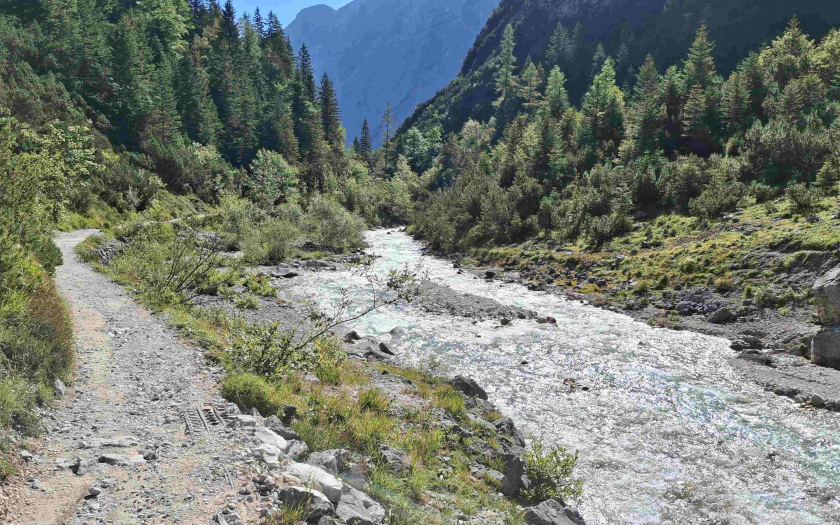 Zugspitz-Umrundung mit dem Einrad - Etappe 2