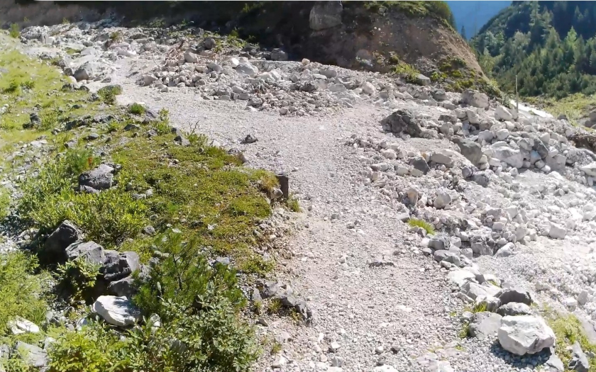 Zugspitz-Umrundung mit dem Einrad - Etappe 2