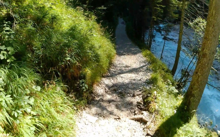 Zugspitz-Umrundung mit dem Einrad - Etappe 2