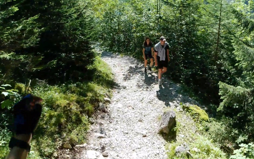 Zugspitz-Umrundung mit dem Einrad - Etappe 2