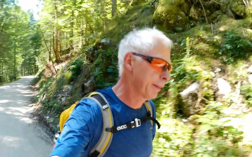 Zugspitz-Umrundung mit dem Einrad - Etappe 2