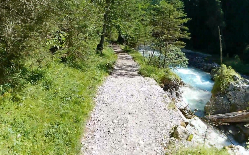 Zugspitz-Umrundung mit dem Einrad - Etappe 2