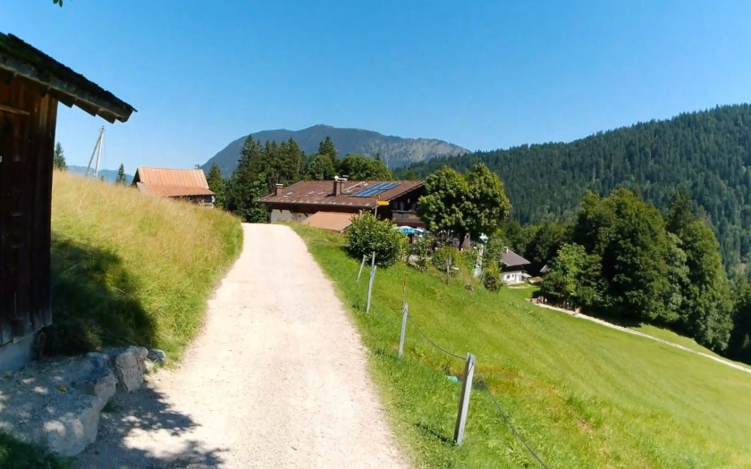 Zugspitz-Umrundung mit dem Einrad - Etappe 2