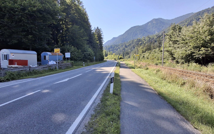Zugspitz-Umrundung mit dem Einrad - Etappe 2