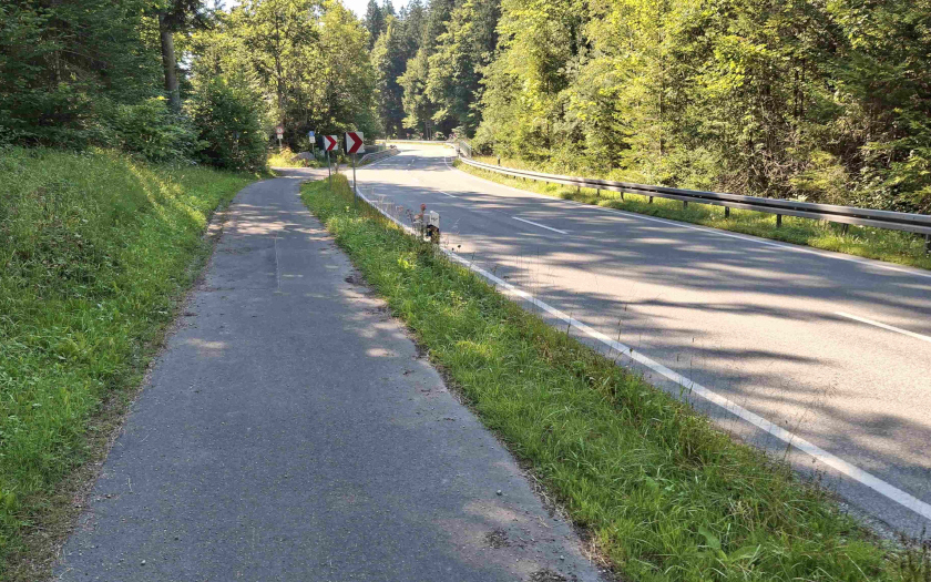 Zugspitz-Umrundung mit dem Einrad - Etappe 2