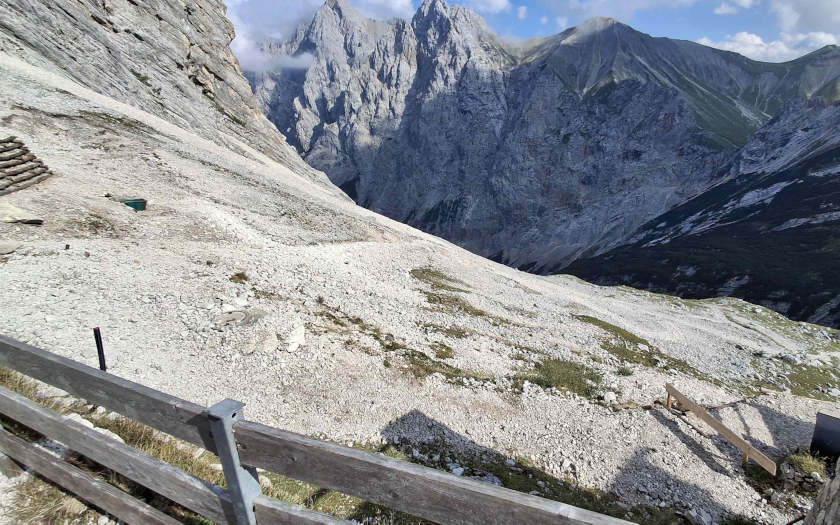 Zugspitz-Umrundung mit dem Einrad - Etappe 2