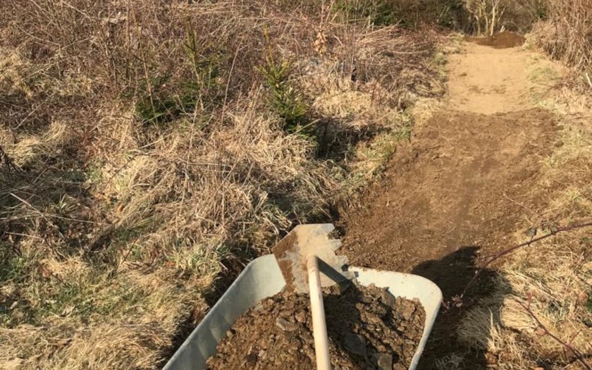 Strecken-Impressionen auf dem Flowtrail Bad Endbach