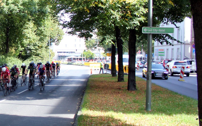 Radrennen "Rund um das Stadttheater"