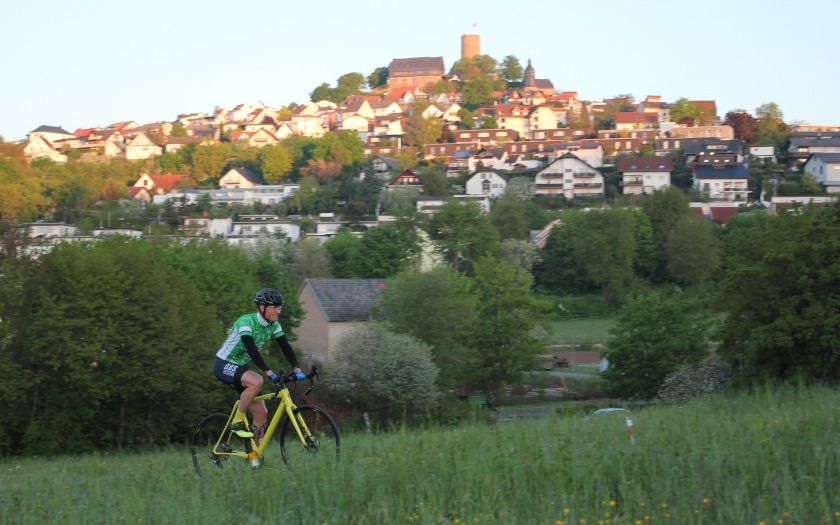 Daniel Mauser beim Triple Everesting 2022 in Krofdorf-Gleiberg