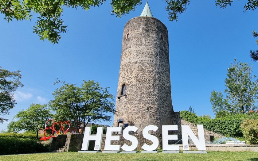 HESSEN-Buchstaben in Grünberg